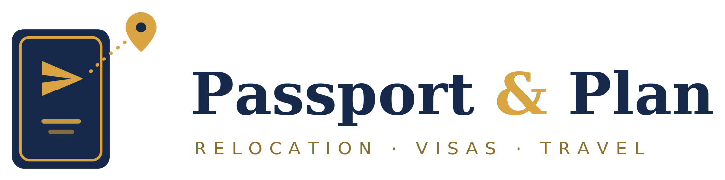 passport and plan