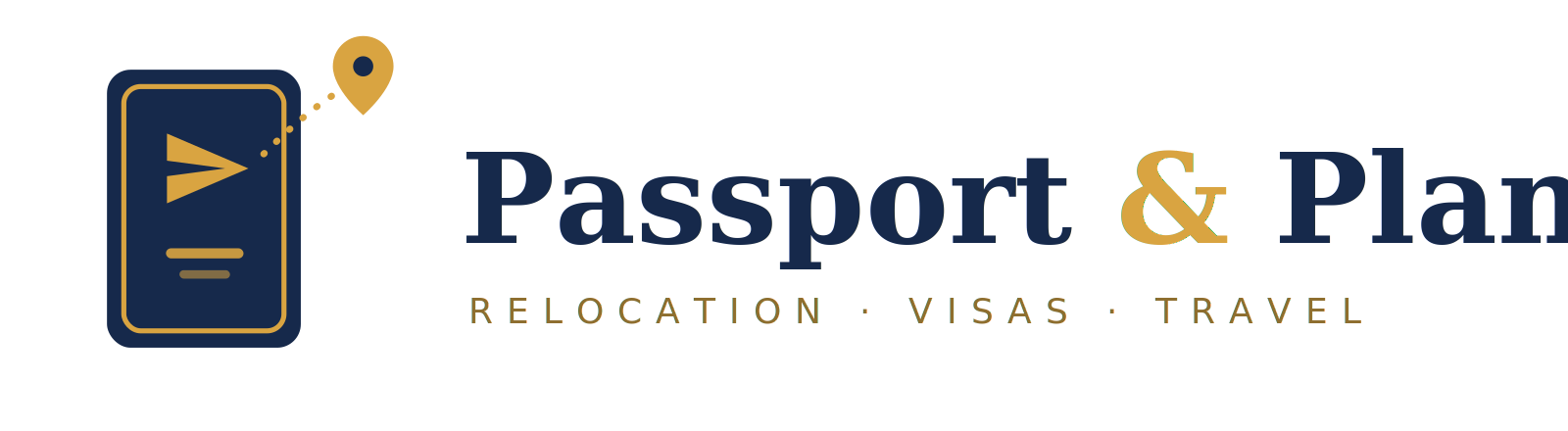 passport and plan
